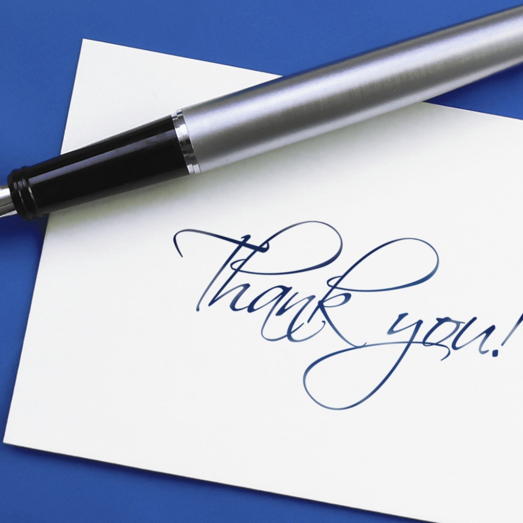 The Importance of Thank You Letters