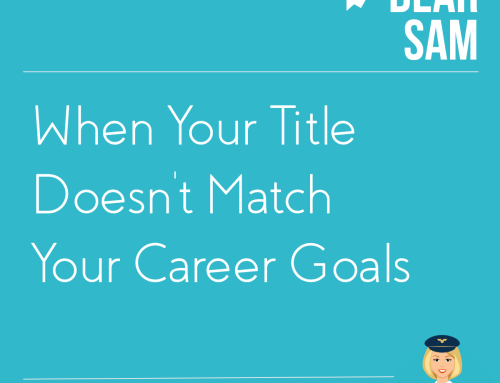 How to overcome your current title not reflecting what you want to do next
