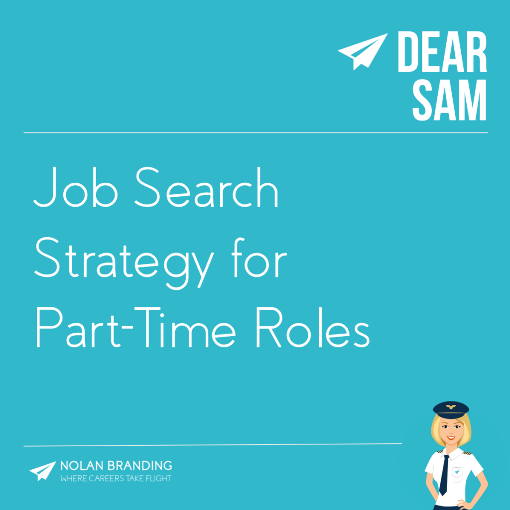 Job search guidance when looking for a part-time role