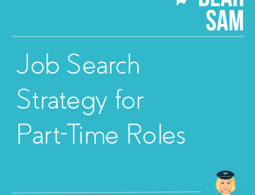 Job search guidance when looking for a part-time role