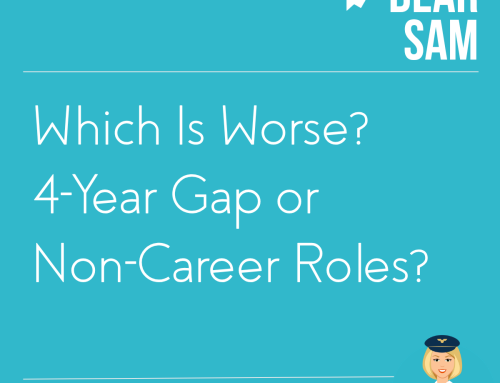Which is worse: Showing a 4-year gap or including non-career roles on your resume?